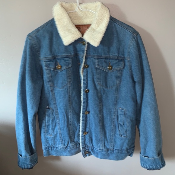 Fleece lined jean jacket - Picture 1 of 2